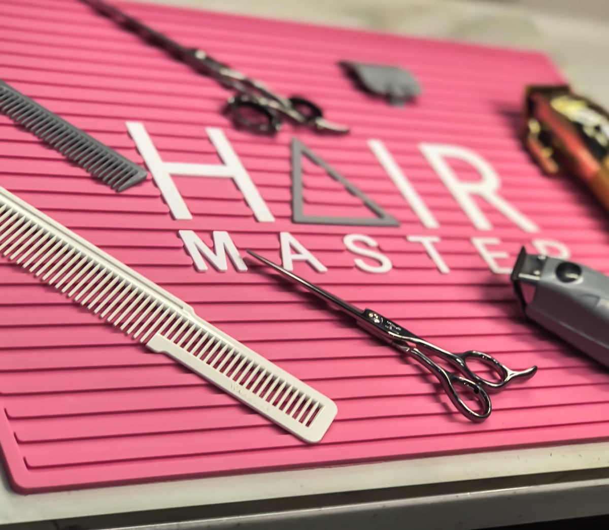 Pink Heat Resistant Mat – The HairBar Collection