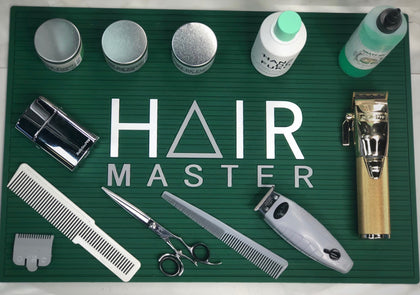 Hair Master - Barber Station Mat - Green