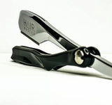 Hair Master Straight Polished Exposed Razor black color $25