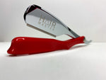 Hair Master Straight Polished/Exposed Razor Red Color $25