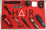 Hair Master Barber Station Mat- Red $25.00